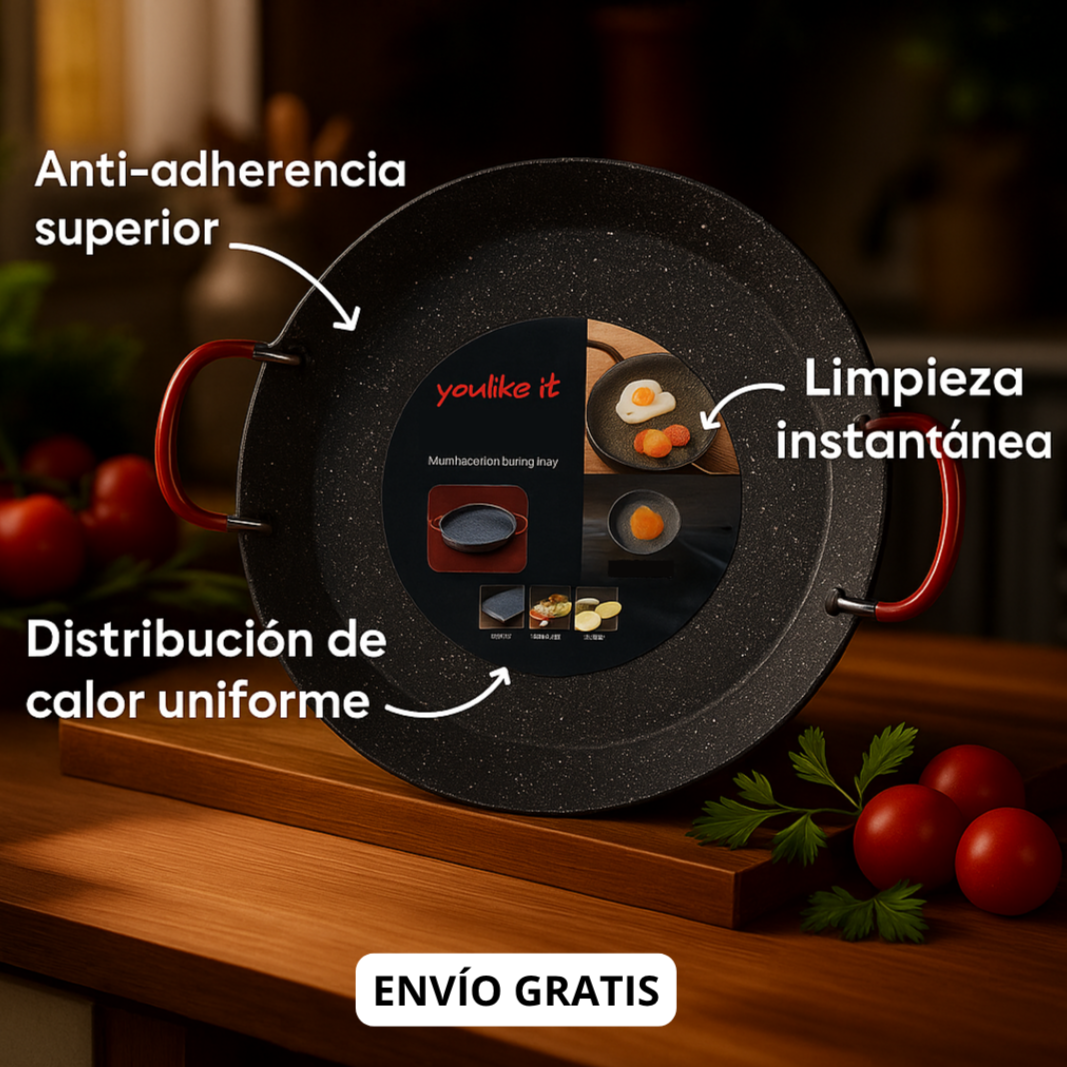 Disco Budare Anti adherente 34 CM.
