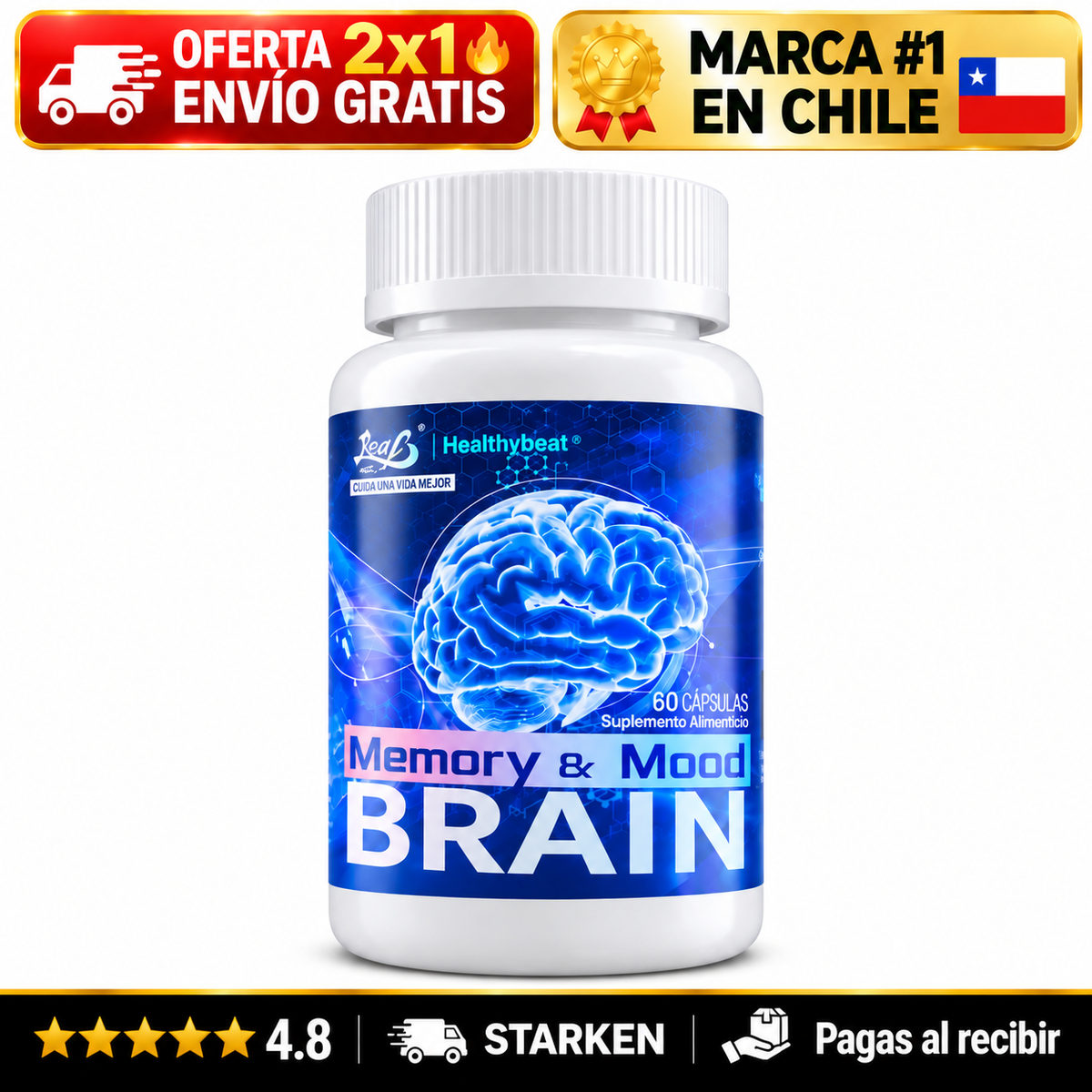 Memory & Mood – Memoria, Concentración y Ánimo +40